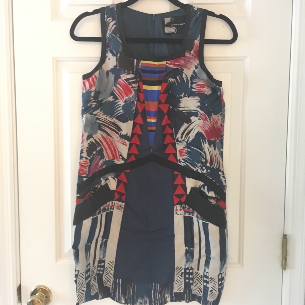 Twelve By Twelve Silk Dress